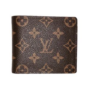Louis Vuitton brown leather wallet
